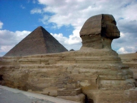 Der Sphinx in Gizeh (Kairo)