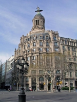 Barcelona, Gebäude am Passeig de Gràcia