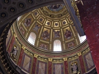 Die Kuppel der Sankt Stephans Basilika