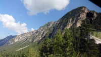 Misurina, Blick auf die Dolomiten