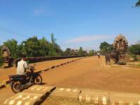 Siem Reap, Khmer Brücke, Preah Toes Brücke