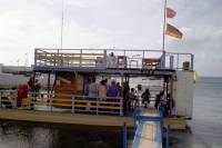 Kolumbien, San Andres, Ausflugsboot
