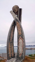 Grönland, Nuuk, Kunstwerk