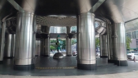 Kuala Lumpur, Petronas Towers, Eingangsbereich zum Mandarin Oriental Hotel
