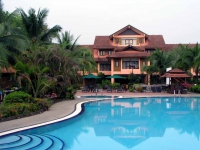 Pool des Hotel Holiday Villa in Cherating