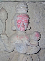 Mrauk U, Statuen in der Htuk-Kant-Thein-Pagode (auch Dukkan-Thein-Pagode)