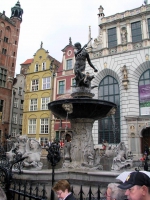 Danzig, Gdańsk, Neptunbrunnen