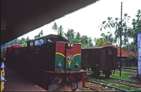 Aluthgama, Bahnhof, Lokomotive