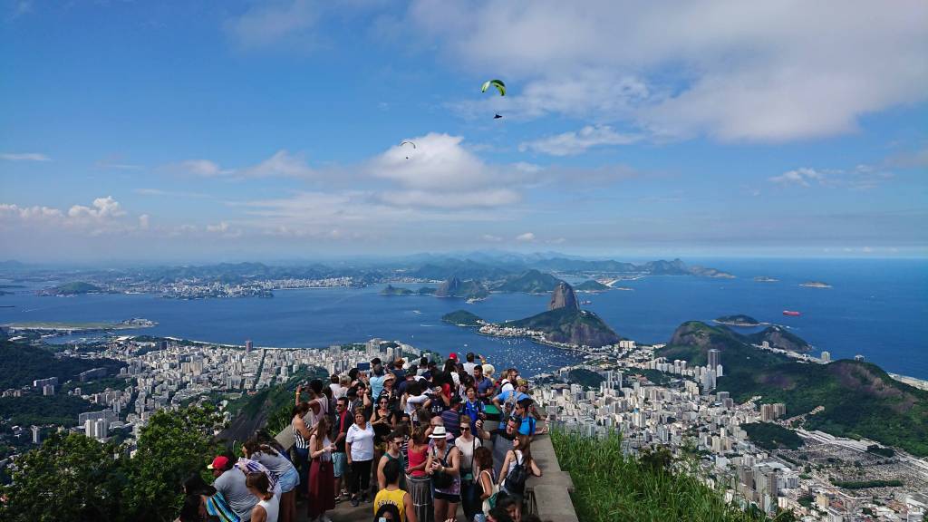 Rio de Janeiro, Blick vom Corcovado